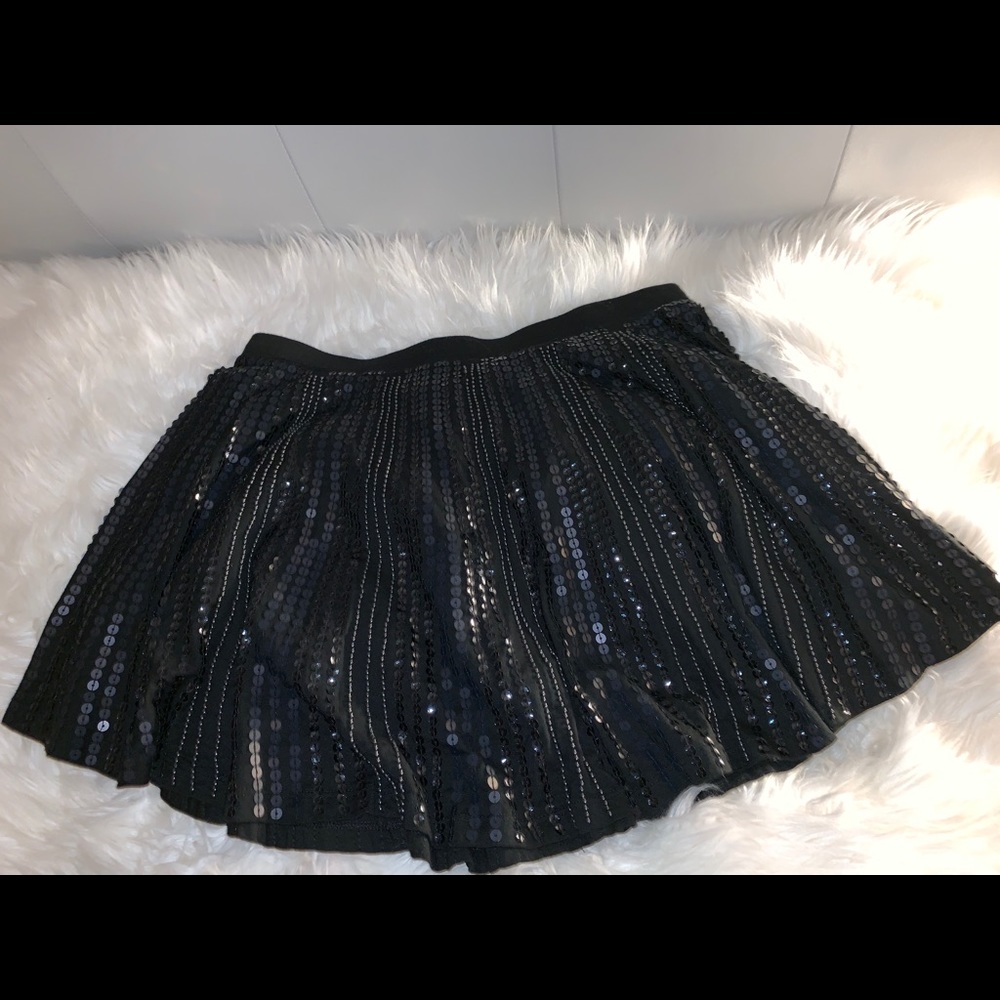 Express Sequin Skirt! So cute!